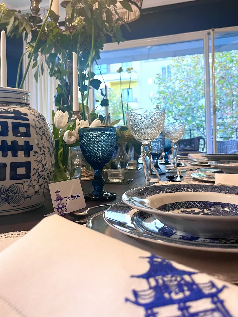 Vajilla de loza: Blue Willow