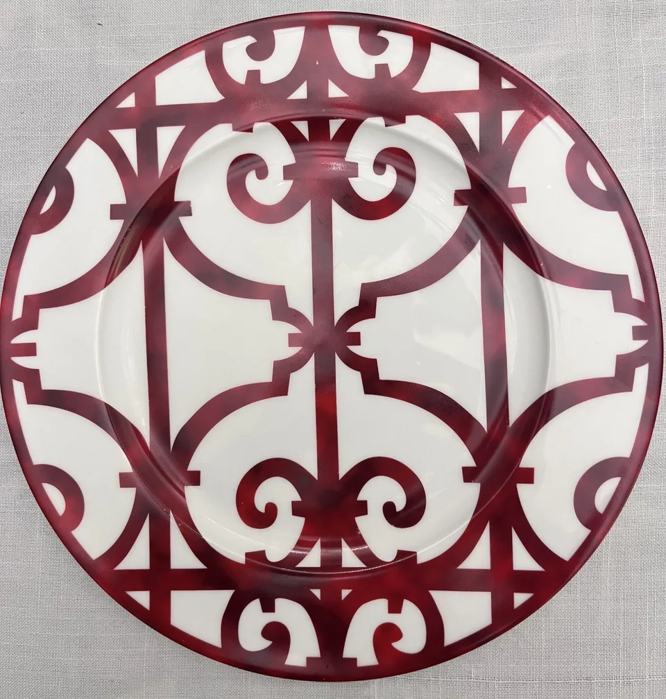 Vajilla de porcelana: Serie Rejas