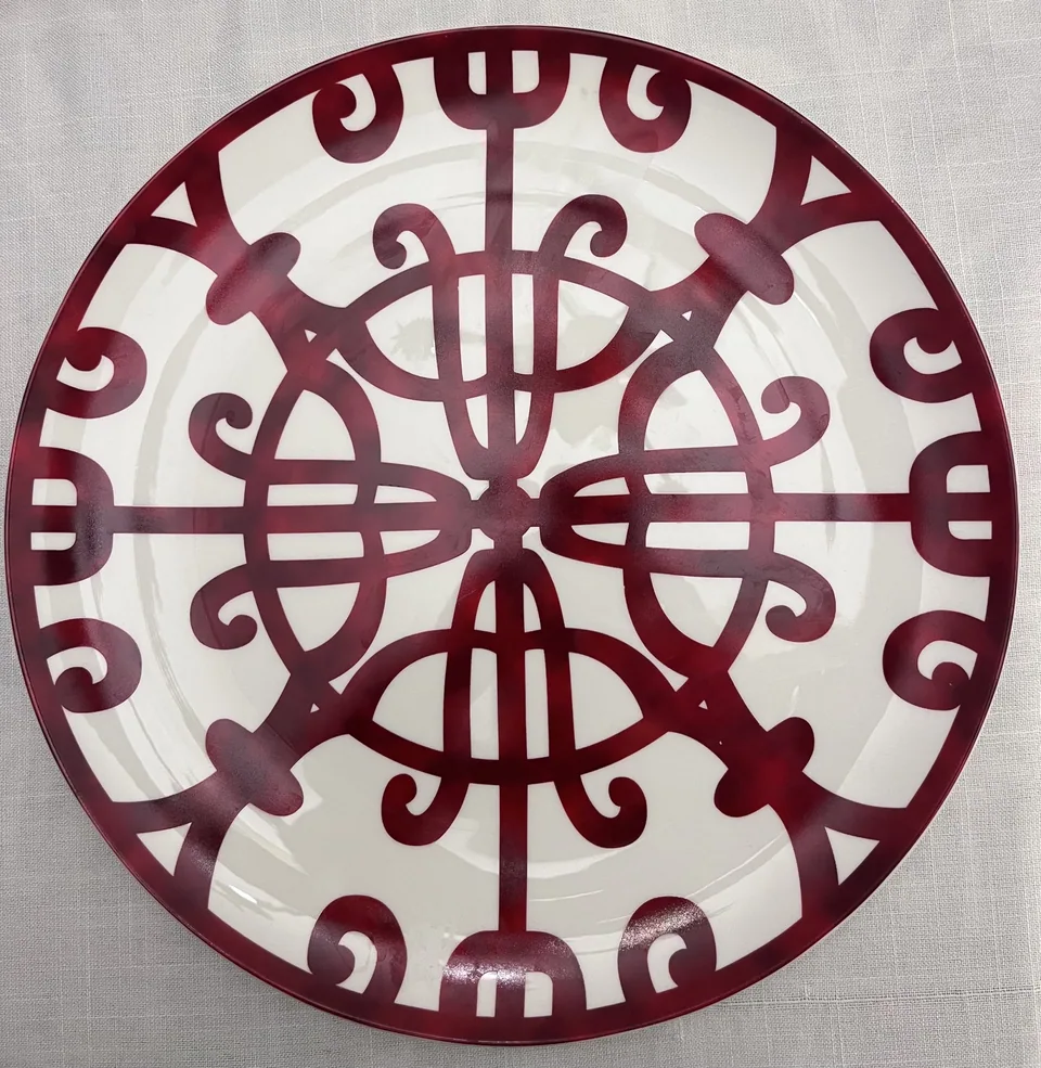 Vajilla de porcelana: Serie Rejas